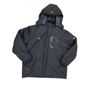Wantdo Men's 3XL Windbreaker Jacket Coat with Removable Hood With FurWinter Coat